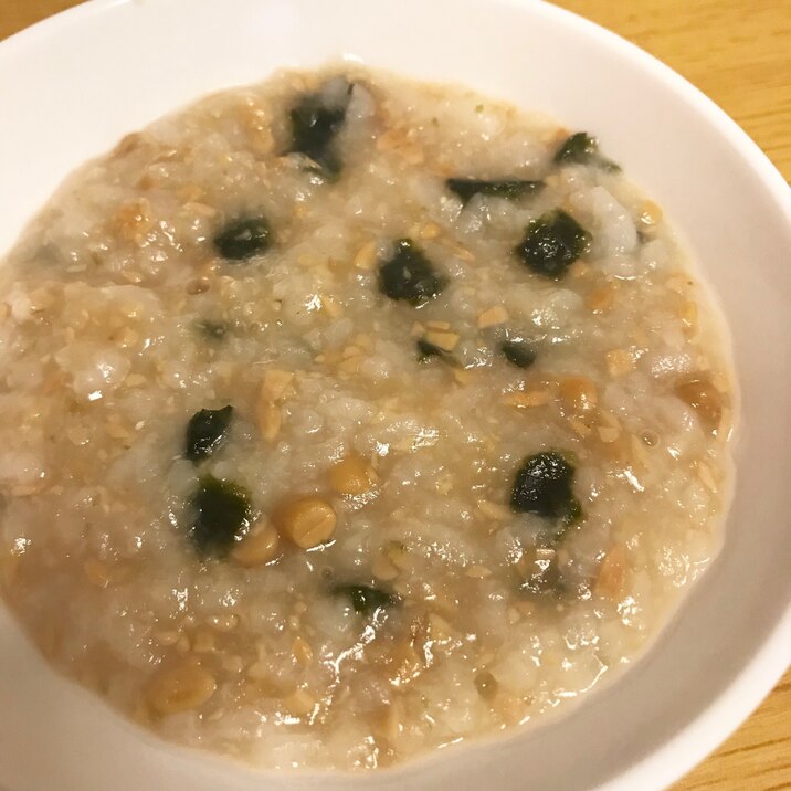 【離乳食】納豆海苔ごはん